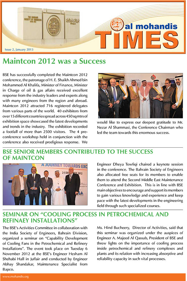 Al Mohandis Times Issue 2