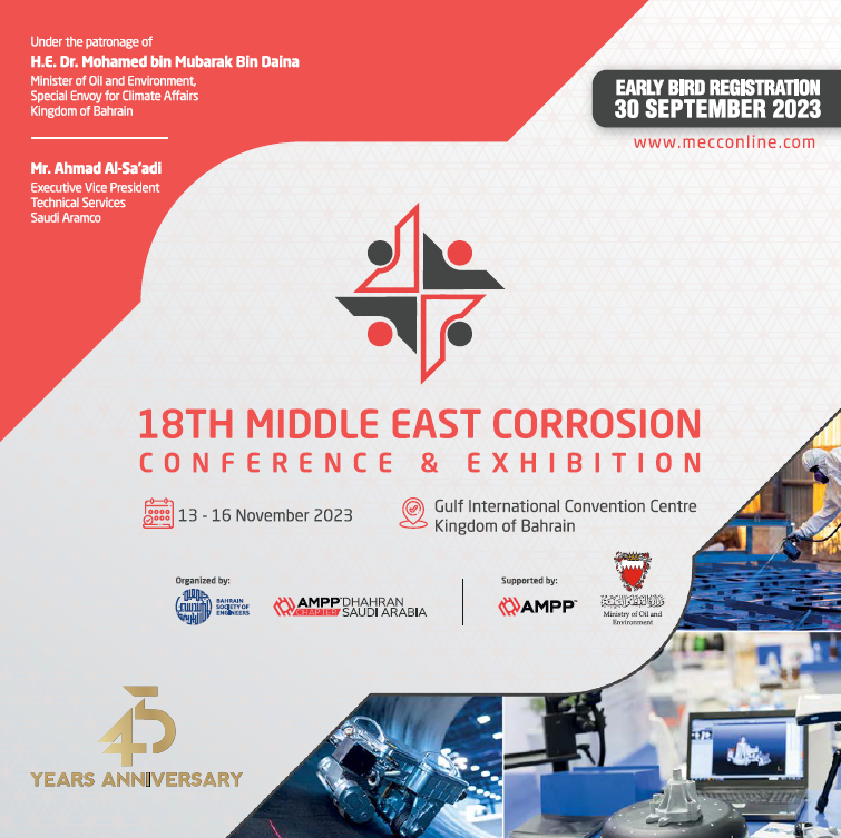 18th Middle East Corrosion Conference & Exhibition